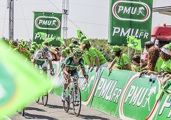 Image showing The Cyclist Thomas Voeckler