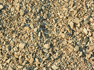 Image showing Crushed stone as a texture