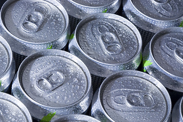 Image showing Aluminum cans

