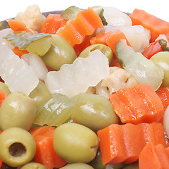 Image showing Mixed vegetables