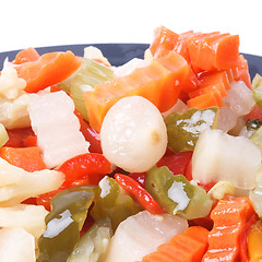 Image showing Mixed vegetables