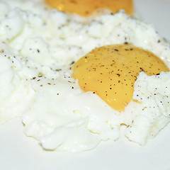 Image showing Fried egg