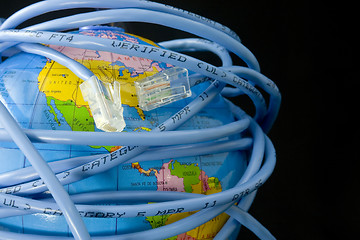 Image showing Connected world

