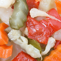 Image showing Mixed vegetables