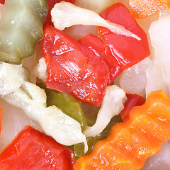 Image showing Mixed vegetables