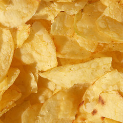 Image showing Potato chips crisps