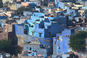Image showing jodhpur blue city in india