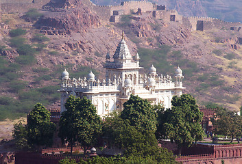 Image showing Jaswant Thada mausoleum in India