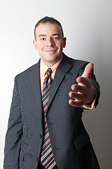 Image showing Friendly Business Man