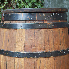 Image showing Barrel cask