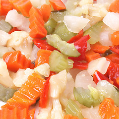 Image showing Mixed vegetables