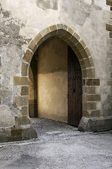 Image showing Castle door.