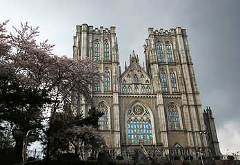 Image showing Beautiful old cathedral