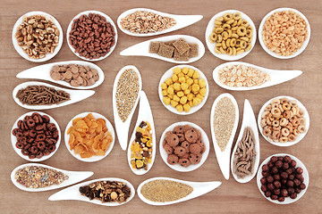 Image showing Breakfast Cereal Sampler