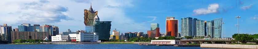 Image showing Macau city view 