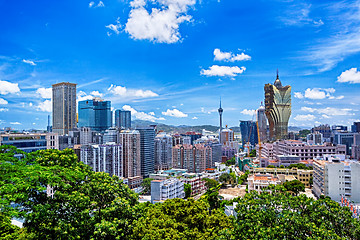 Image showing macau city day