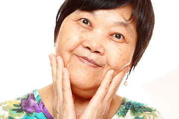 Image showing asian woman