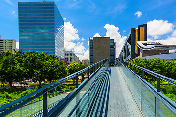 Image showing Pedestrian Footbridge