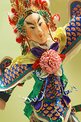 Image showing chinese opera dummy