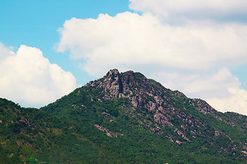 Image showing hong kong lion mountain 