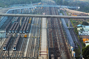 Image showing railway station 