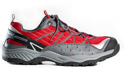 Image showing Sport and hiking shoes great for your exercise and adventure 