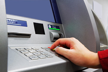 Image showing Press ATM EPP keyboard