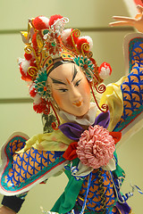 Image showing chinese opera dummy