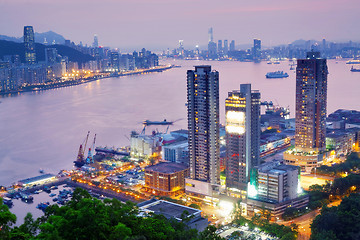 Image showing hong kong city