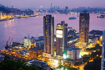 Image showing hong kong city