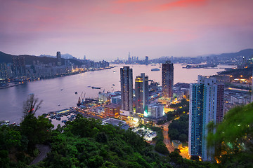 Image showing hong kong city
