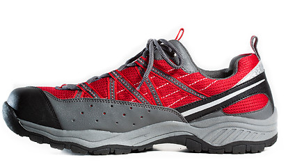 Image showing Sport and hiking shoes great for your exercise and adventure 