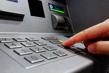 Image showing Press ATM EPP keyboard