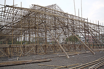 Image showing Scaffolding Stage