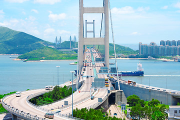 Image showing Tsing Ma Bridge 