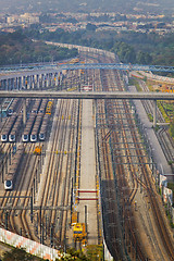 Image showing railway station 