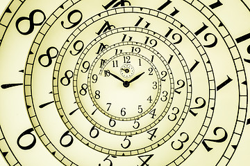 Image showing Hypnotic Clock