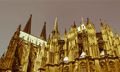 Image showing Retro looking Koeln Dom