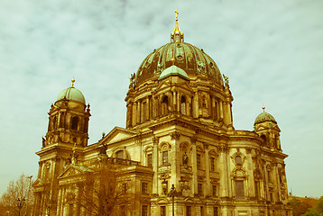 Image showing Retro looking Berliner Dom