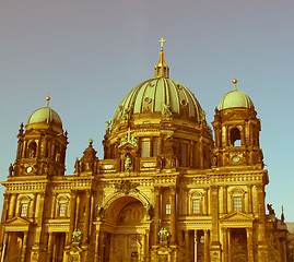 Image showing Retro looking Berliner Dom