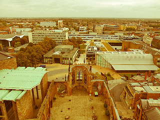 Image showing Retro looking City of Coventry