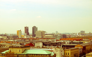 Image showing Retro looking Berlin