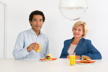 Image showing Business Lunch