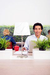 Image showing Confident Environmentalist In Office