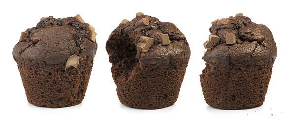 Image showing Chocolate muffin