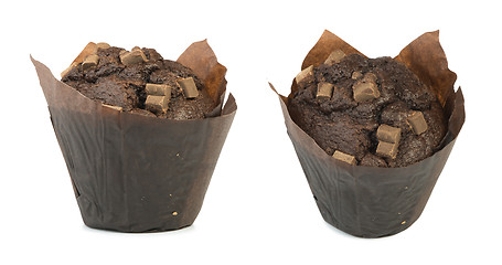 Image showing Chocolate muffin