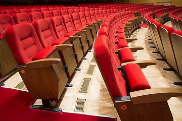 Image showing Seats in a theater and opera