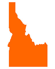 Image showing Map of Idaho