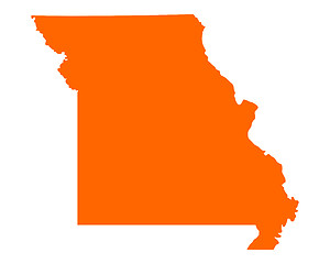 Image showing Map of Missouri