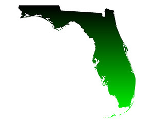 Image showing Map of Florida